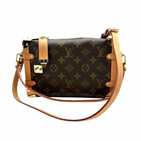 【美收精品】LV 老花方形單肩包 B-398【隔月月中將轉賣至日本 上架期限30天】