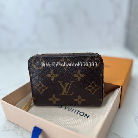 💗香緹國際精品💗 LV 老花拉鍊零錢包