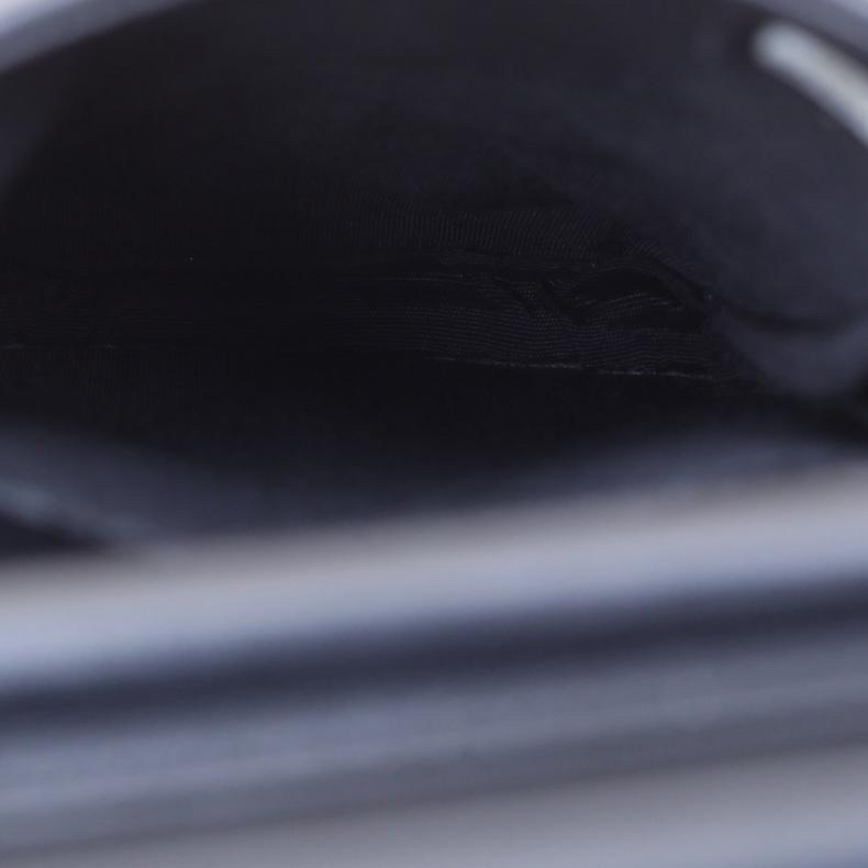 CHANEL(香奈兒)  黑色  28開 淺金扣 CF 經典菱格紋 金扣 手機包 鏈條包-4