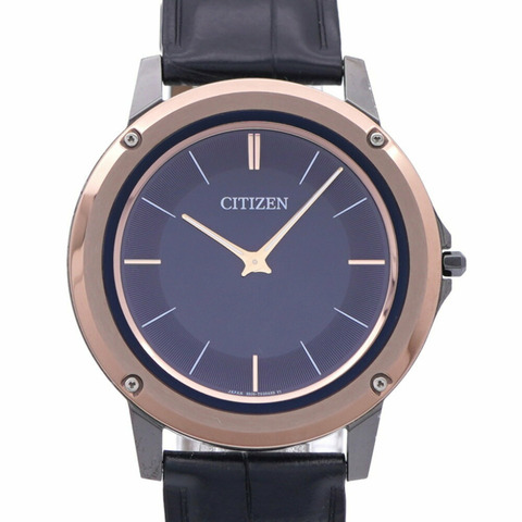 西鐵城 Eco-Drive One AR5025-08E 手錶 不鏽鋼 黑色 1388CITIZEN 男式