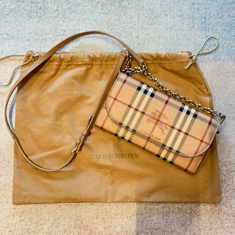 Burberry 經典格紋 米色 woc