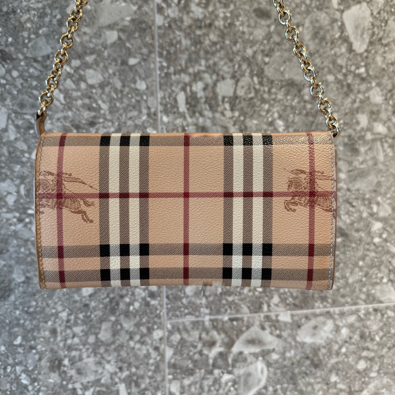 Burberry 經典格紋 米色 woc-5