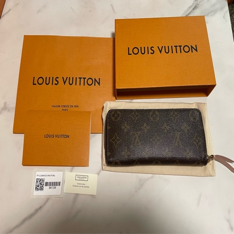 lv 長夾粉紅色