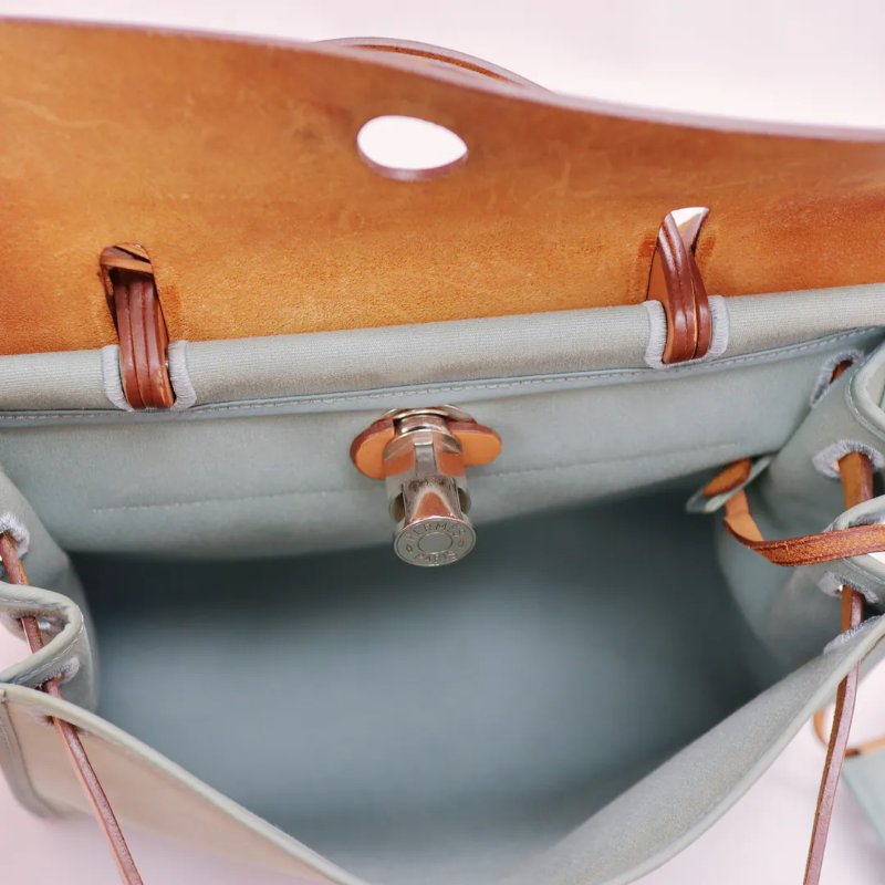 Hermes Herbag Zip 31 帆布包 手袋-17