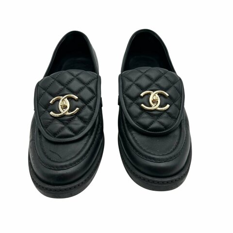 【美收精品】CHANEL 黑色包鞋 B-299 38號【隔月月中將轉賣至日本 上架期限30天】