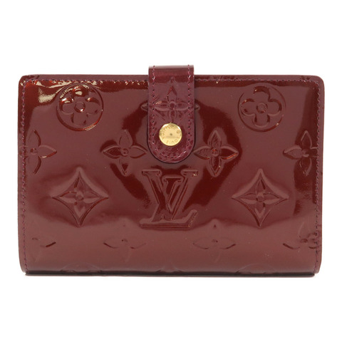 LOUIS VUITTON Monogram Vernis Wallet金扣錢包