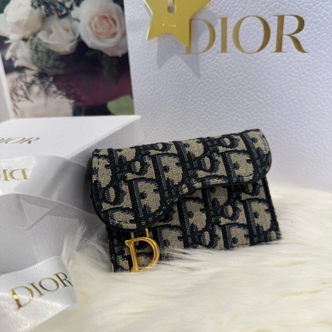 Dior Saddle Bloom 卡夾 全新