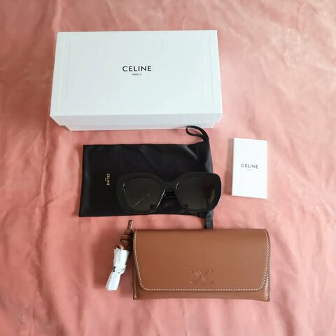 Celine Triomphe 凱旋門貓眼太陽眼鏡 CL40226U 5501F