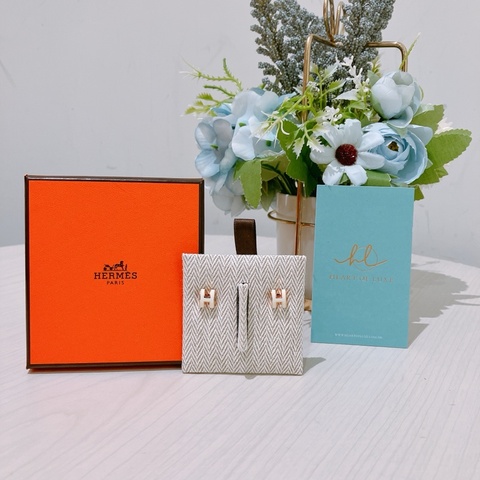 TK1746 HERMES 愛馬仕迷你H字耳環MINI POP H EARRINGS