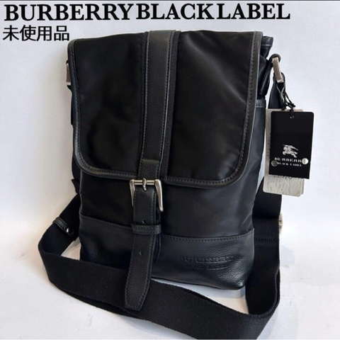 Burberry black斜背包