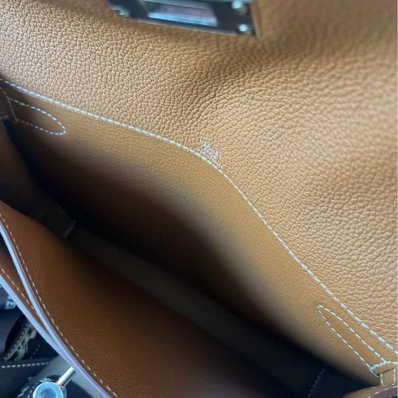 ✨HERMES kelly depeches25  尺寸:25*18.5*3  全新閒置配件盒子塵袋購證-5