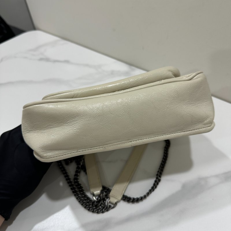 YSL NIKI BABY經典復古白色-14