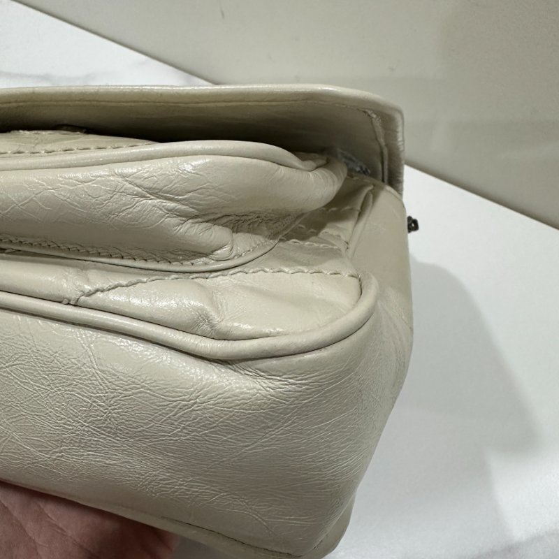 YSL NIKI BABY經典復古白色-19