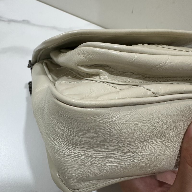 YSL NIKI BABY經典復古白色-20