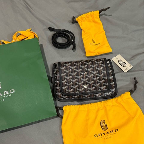 Goyard plumet 信封包 黑色
