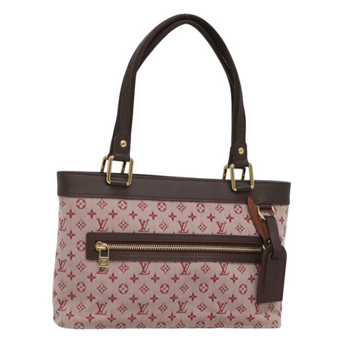 路易威登 Monogram Mini Lucille PM 手提包紅色 M92678 LV 授權 128131