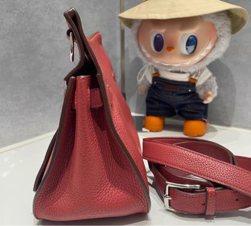 Hermes爱马仕吉普赛28威尼斯红 框P刻 尺寸28*21*12cm 成色98新-2