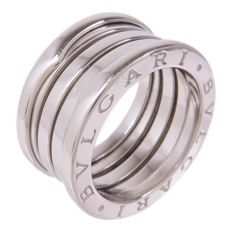 BVLGARI 18K白金B-zero1pm Ring戒指BLV#52/US#5.75
