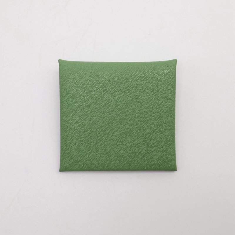 HERMES Chevre mysore bastia - 牛油果綠拚金棕-2