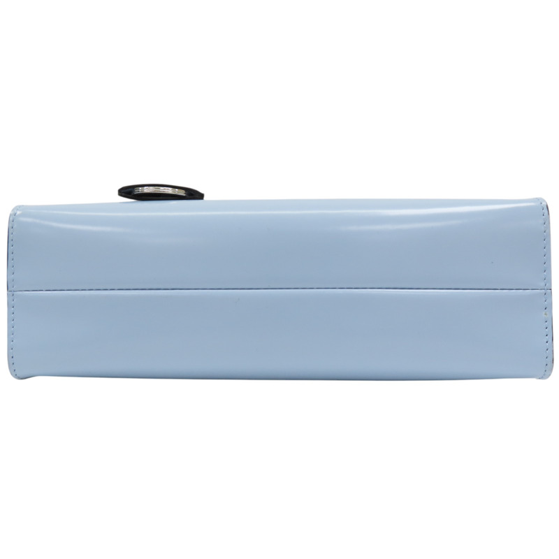 藍色 皮革 肩背包 1BA357-3