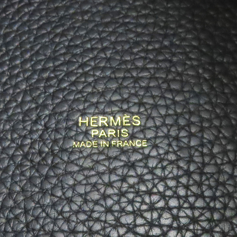 黑色 TC牛革 Picotin Lock 26 手提包 無鑰匙-5