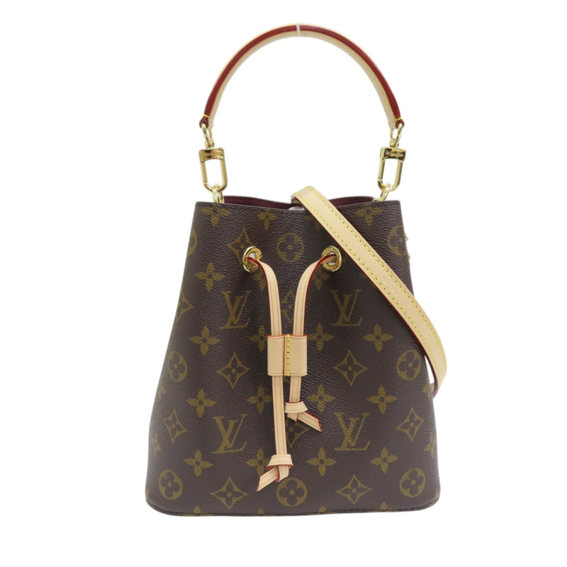 棕色 原花帆布 Neonoe BB 兩用包 單肩包 M46581-0