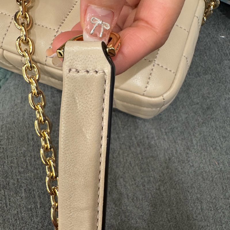 MK粉色肩背包-13