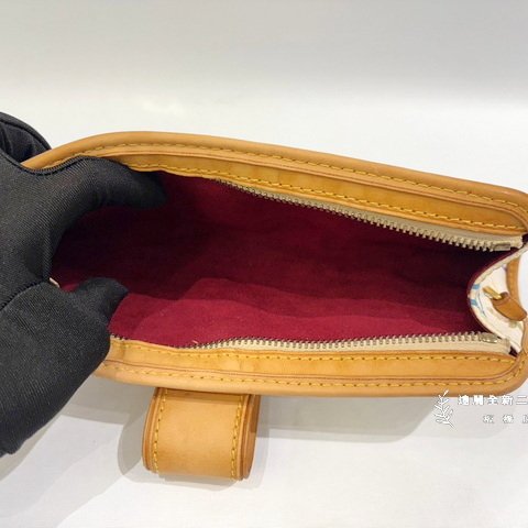 LV白彩村上隆聯名Shirley肩背包 M40049-6