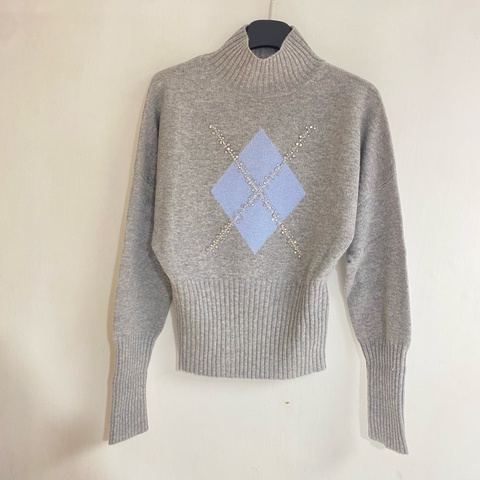 MaxMara - Nuccia 高領 水鑽毛衣 2色