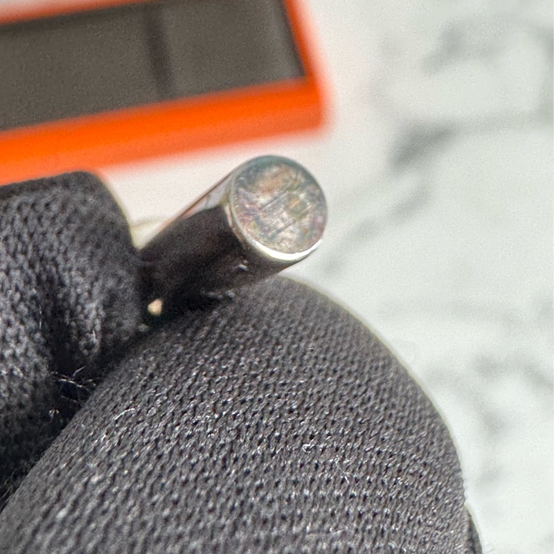 Hermes豬鼻子925銀手鏈-7
