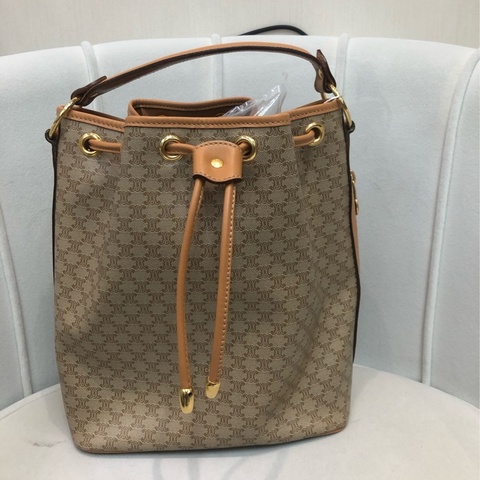 CELINE 老花 金索水桶袋 XB280