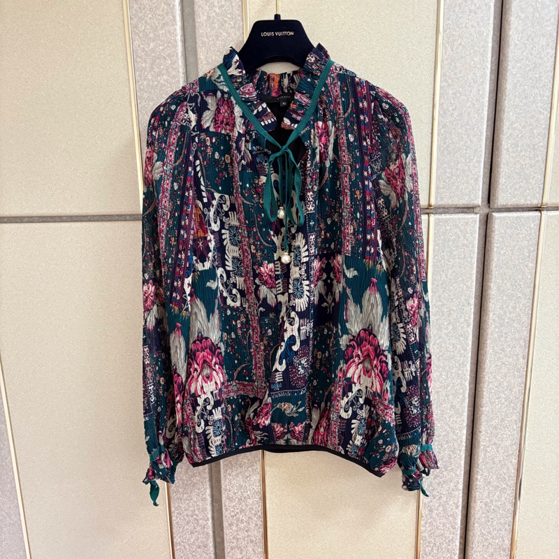 Vivace義大利製品牌質感長袖襯衫上衣 42號 M-L可穿 95成新-0