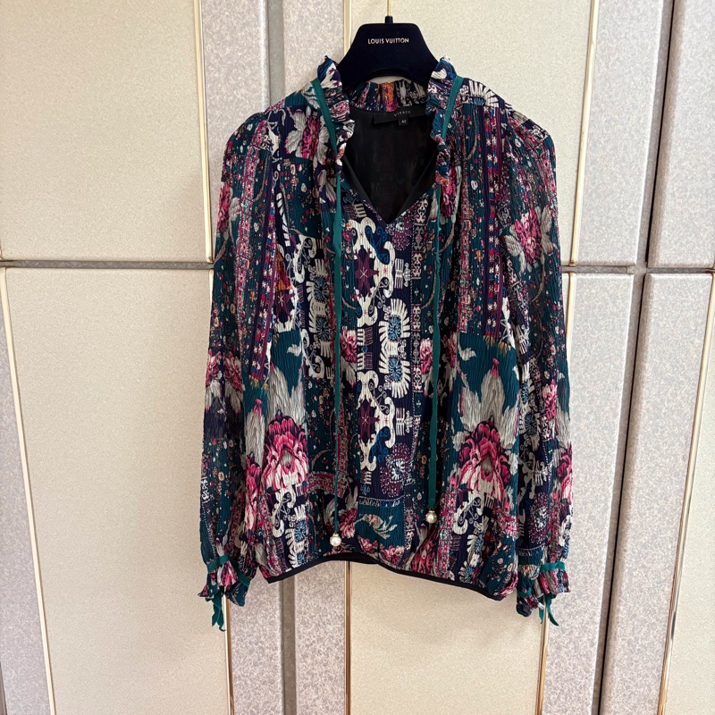 Vivace義大利製品牌質感長袖襯衫上衣 42號 M-L可穿 95成新-3