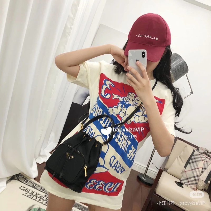 (🤍已售出/可私訊預定)🏷Prada. Duet Re-Nylon 小水桶-22