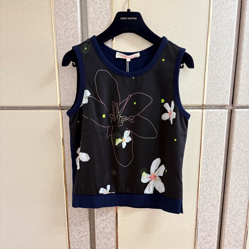 全新Lamofirefly桐花螢火雙材質針織上衣 38號-0