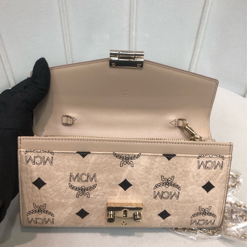 MCM 奶茶色WOC XB317-4