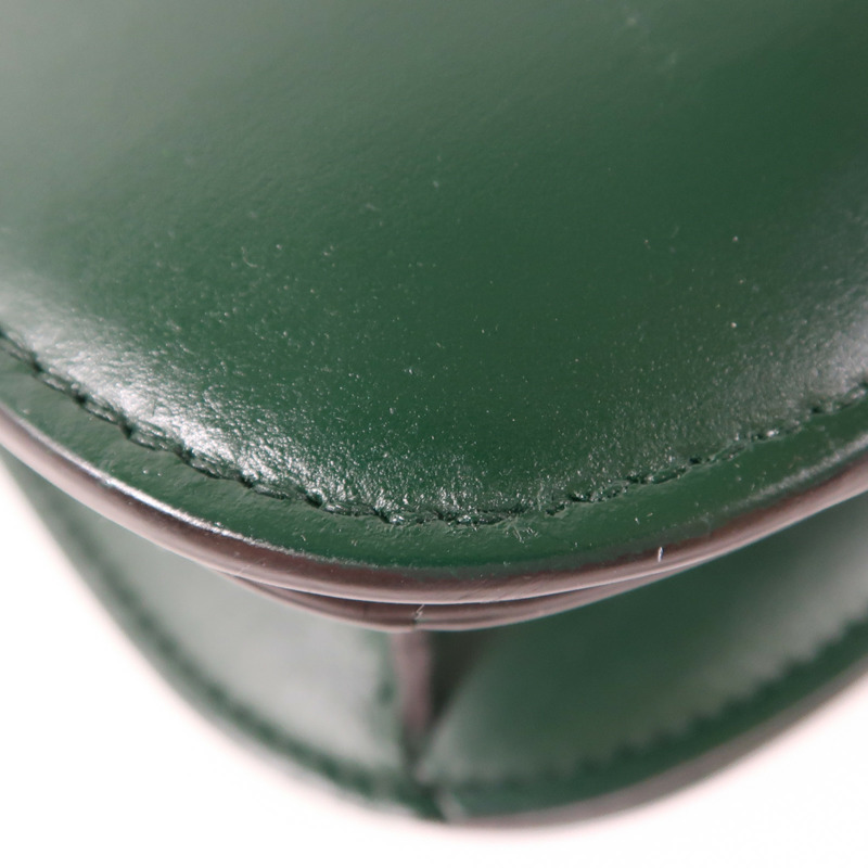 CELINE 牛皮皮革Classic Box金扣肩背袋-10