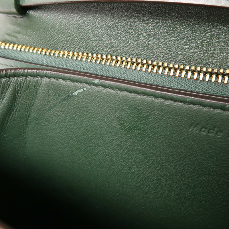 CELINE 牛皮皮革Classic Box金扣肩背袋-14