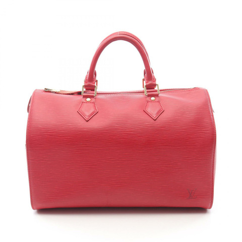 LOUIS VUITTON Speedy 30 手提包 Epi 皮革 紅色 Rouge 二手女士