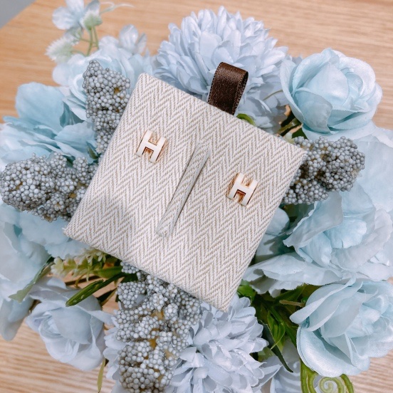 TW4331 Hermēs 愛馬仕迷妳H耳環Mini Pop H Earrings-1