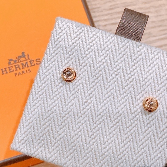 TW4331 Hermēs 愛馬仕迷妳H耳環Mini Pop H Earrings-3