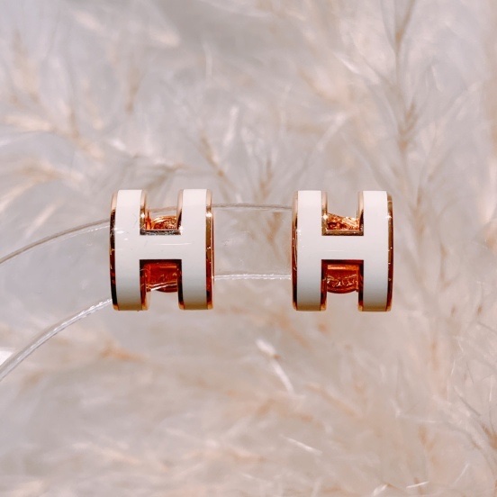 TW4331 Hermēs 愛馬仕迷妳H耳環Mini Pop H Earrings-4