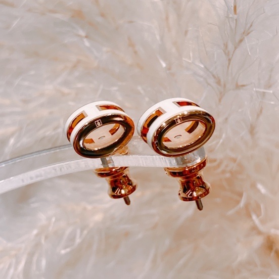 TW4331 Hermēs 愛馬仕迷妳H耳環Mini Pop H Earrings-6