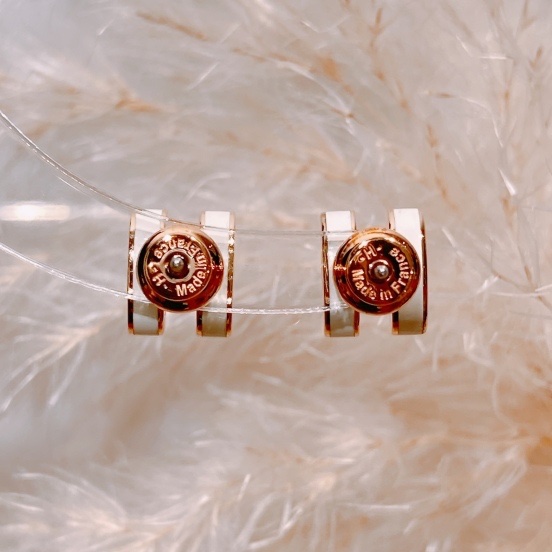 TW4331 Hermēs 愛馬仕迷妳H耳環Mini Pop H Earrings-7