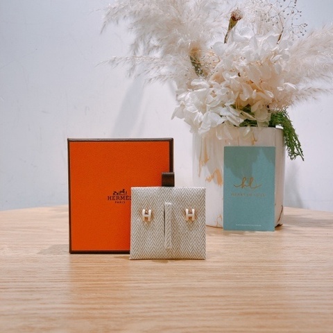 TW4332 Hermēs 愛馬仕迷妳H耳環Mini Pop H Earrings