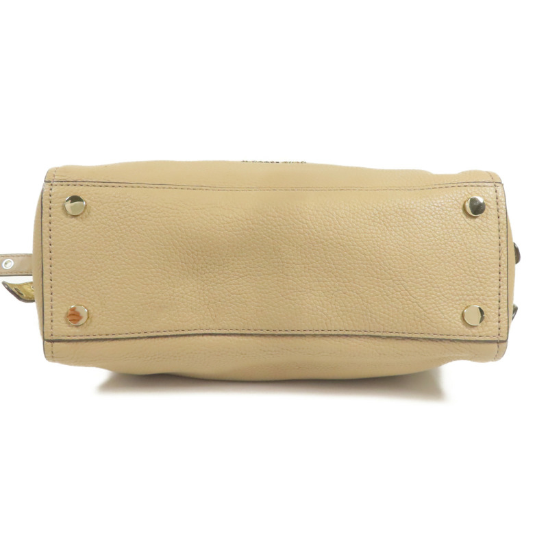 Michael Kors 牛皮皮革Shoulder Bag金扣手挽肩背兩用袋-3