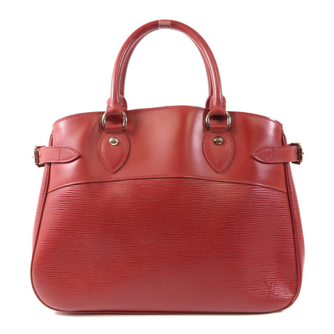LOUIS VUITTON Epi Passy PM銀扣手挽袋