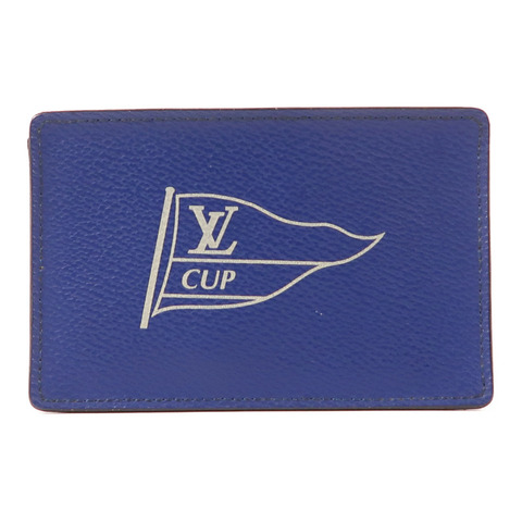 LOUIS VUITTON 牛皮皮革America's Cup Card Holder卡片套