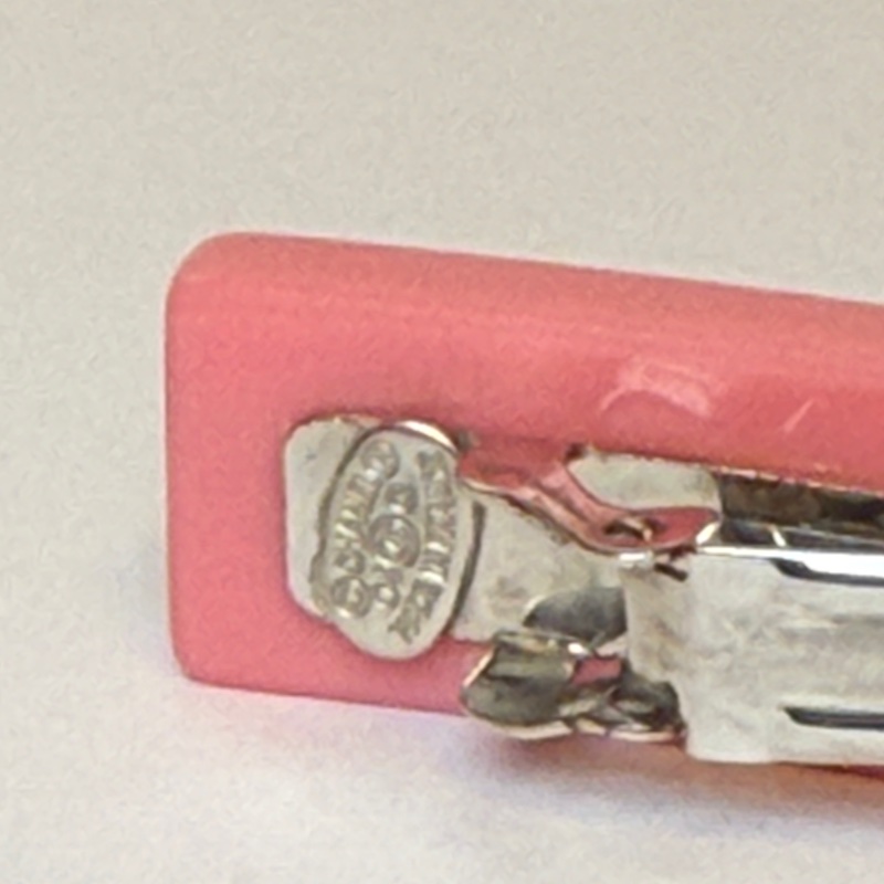 🍒CHANEL 經典髮夾/粉紅 3F250719-2-10