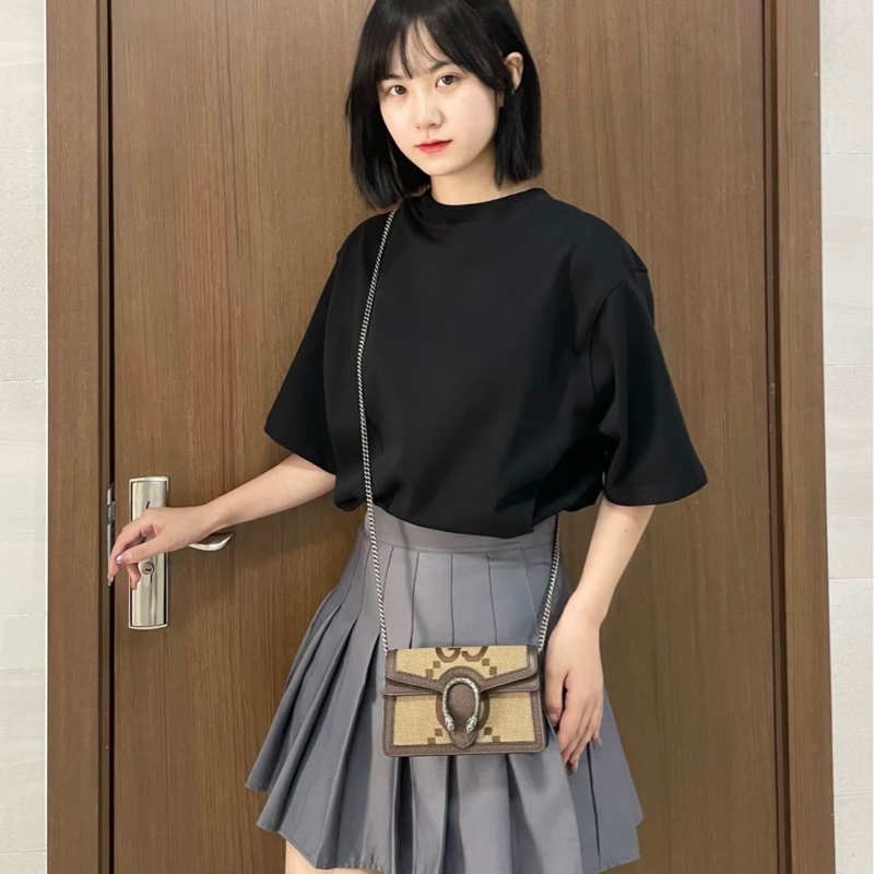 GUCCI古馳 Dionysus 酒神 單肩斜挎包 超迷你 女款 米棕色-2